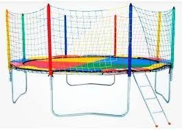 Cama Elastica 3,66 Quadricolor PREMIUM