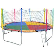 Cama Elástica 3,66m Alcamar Lona Colorida Nacional Cama Elástica 3,66m Alcamar Lona Colorida Nacional