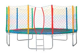 Cama elastica 3,66m colorida 100% nacional - suporta 390kg Cama elastica 3,66m colorida 100% nacional - suporta 390kg