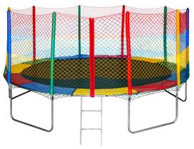 Cama elastica 3,66m colorida 100% nacional - suporta 415kg - alta resistencia fechamento com ziper Cama elastica 3,66m colorida 100% nacional - suporta 415kg - alta resistencia fechamento com ziper