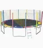 Cama Elastica 4,27 Lona Importada Com Seis Pés e Escada