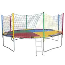 Cama Elástica 4,27m 6 Pés ChicoPlay Lona Colorida Nacional Cama Elástica 4,27m 6 Pés ChicoPlay Lona Colorida Nacional