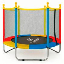 Cama Elástica Colorida 140cm X 120cm Até 80KG - Castela