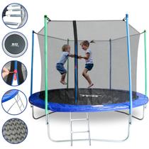 Cama Elástica Infantil 305cm Pula Pula Grande Com Rede de Proteção Escada Resistente Cama Elástica Infantil 305cm Pula Pula Grande Com Rede de Proteção Escada Resistente