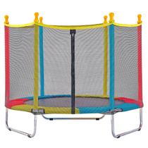 Cama Elástica Infantil Pula Pula Trampolim 1,40 M Colorida - Justfun