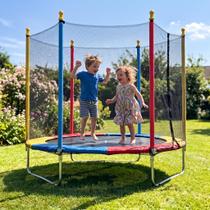 Cama Elástica Infantil Pula Pula Trampolim 1,80 M Colorida