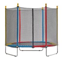 Cama Elástica Infantil Pula Pula Trampolim 1,80m + Rede - Justfun