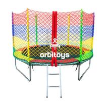 Cama Elástica Infantil Pula Pula Trampolim 2,44 M Playground Orbitoys