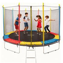 Cama Elástica Infantil Pula Pula Trampolim 3,05 M Colorida
