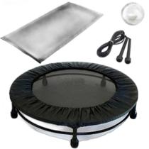 Cama Elástica Mini Jump + Colchonete + Corda + Capa