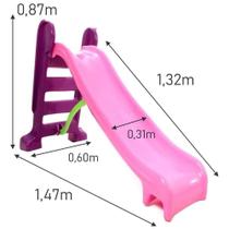 Cama Elástica Pula Pula 1,40m Nacional + Piscina de Bolinhas Quadrada 1,00m + 500 Bolinhas + Escorregador Médio + Gangorra 1 Lugar