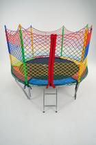 Cama Elastica Pula Pula 2,44 Com Ziper