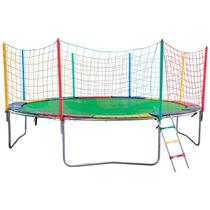 Cama Elástica Pula Pula 3,66m Lona Cores Lisas sem Emenda - PapiBrink.