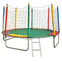 Cama Elástica Pula Pula de 3,05m Grande Resistente Que Suporta Até 150 kg Cama Elástica Pula Pula de 3,05m Grande Resistente Que Suporta Até 150 kg