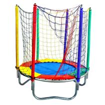 Cama Elástica Pula Pula Trampolim 1,40m Nacional Premium Aventura e Alegria para os Pequenos Porque a Infância Merece Mais Cores