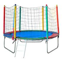 Cama Elástica Pula Pula Trampolim Nacional 2,30m Rotoplay Brinquedos Suporta até 120 kg Cama Elástica Pula Pula Trampolim Nacional 2,30m Rotoplay Brinquedos Suporta até 120 kg