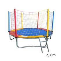 Cama Elástica Trampolim Pula Pula Colorida Premuim 2,30m - Rotoplay Brinquedos