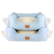 Cama Elegance Anjinho Azul para cachorro e gato - TAM G
