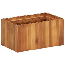 Cama elevada de jardim VidaXL Madeira maciça de acácia 50x30x25cm
