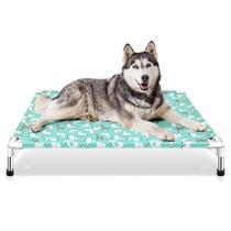 Cama elevada para cães Modorki Pet Berço para cães grandes em ambientes internos/externos Cama elevada para cães Modorki Pet Berço para cães grandes em ambientes internos/externos