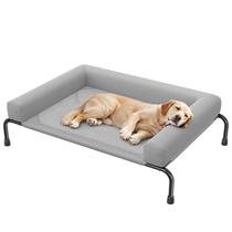 Cama Elevada para Cães Simples Trending Resfriada 121x79cm Cinza