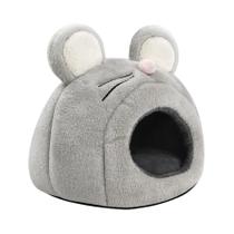 Cama Em Forma De Rato Para Hamster, Esconderijo Para Erizos, Acessórios Para Gaiola De Animais De