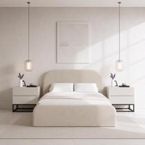 Cama Estofada para Noites de Máximo Conforto Tamanho Queen