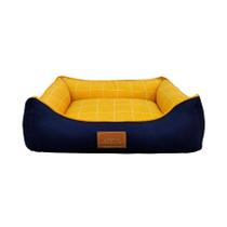 Cama Fábrica Pet Exclusive Amarelo para Cães e Gatos - Tamanho G