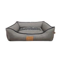 Cama Fábrica Pet New Collection Cinza para Cães e Gatos - Tamanho G