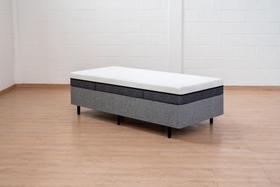 Cama Fastbox Solteiro Serenelife - Tecido Alpha 56