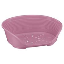 Cama Ferplast Siesta Deluxe Para Cães Rosa - Tamanho 4