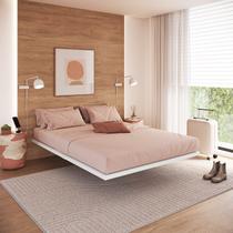 Cama Flutuante de Casal 139x189cm Industrial Yescasa Cama Flutuante de Casal 139x189cm Industrial Yescasa
