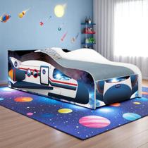 Cama foguetes kids solteiro