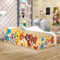 Cama Fun Bichinhos Solteiro Com Colchão Cama Fun Bichinhos Solteiro Com Colchão
