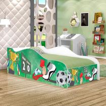 Cama Fun Partida de Futebol Solteiro Cama Fun Partida de Futebol Solteiro