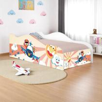 Cama Fun Patrulha Ursinhos Solteiro Com Colchão