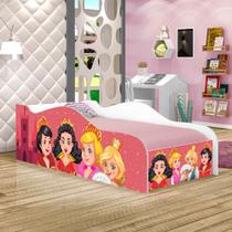 Cama Fun Princesas Medievais Solteiro Com Colchão