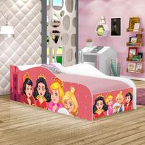 Cama Fun Princesas Medievais Solteiro Com Colchão Cama Fun Princesas Medievais Solteiro Com Colchão