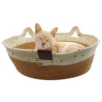 Cama Gato Arranhador Pet Felino Ninho Confortavel Divertido Cestinho Rasqueavel Animais Bichinhos Estimaçao Petshop Casa Cama Gato Arranhador Pet Felino Ninho Confortavel Divertido Cestinho Rasqueavel Animais Bichinhos Estimaçao Petshop Casa