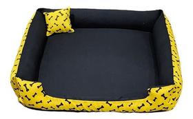 Cama Grande Cachorro Grande 95x95 Com Ziper 100% Lavável - Cama Grande Cachorro Grande 95x95 Com Ziper 100% Lavável -
