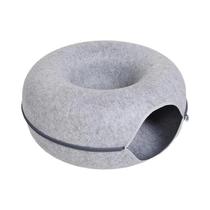 Cama Grande Para Gatos Em Formato De Rosquinha Para 2 Gatos, Túnel Interativo, Casa Para Gatinhos, Cama Grande Para Gatos Em Formato De Rosquinha Para 2 Gatos, Túnel Interativo, Casa Para Gatinhos,