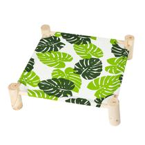 Cama Hamaca para Gato y Perro Patas Lague con Diseño de Hoja de Monstera Cama Hamaca para Gato y Perro Patas Lague con Diseño de Hoja de Monstera