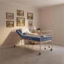 Cama Hospitalar Com Colchão D33 2 Manivelas