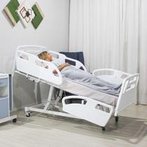Cama Hospitalar Elétrica 9 Movimentos Motorizada Super Luxo Trendelemburg e Pro Clive Com Colchão D33