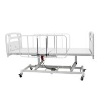 Cama Hospitalar Elétrica MRC Linha Luxo com Colchão D33 de Alta Densidade, Ajuste de Altura Conforto e Tecnologia