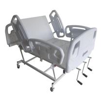 Cama Hospitalar Infantil Manual 3 Movimentos Grades de plástico injetado Cama Hospitalar Infantil Manual 3 Movimentos Grades de plástico injetado