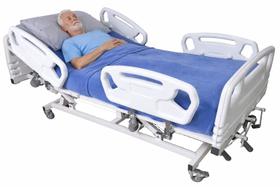 Cama Hospitalar Manual 7 Movimentos Luxo com Elevação de Altura do leito com Colchão Cama Hospitalar Manual 7 Movimentos Luxo com Elevação de Altura do leito com Colchão