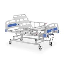 Cama Hospitalar Manual DX3 3 Movimentos Com Elevação de Leito Até 200kg Dellamed