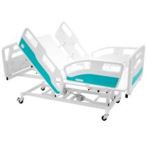Cama Hospitalar Motorizada 8 Movimentos 1037.AS Colchão Máximo Conforto e Ajuste Completo