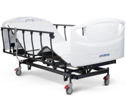 Cama Hospitalar Motorizada 8 Movimentos com Elevação de Altura do Leito Bett Care com Espaço de 17cm para Entrada de Guincho Elétrico Cama Hospitalar Motorizada 8 Movimentos com Elevação de Altura do Leito Bett Care com Espaço de 17cm para Entrada de Guincho Elétrico